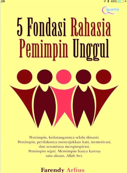 Cover 5 Fondasi Rahasia Pemimpin Unggul